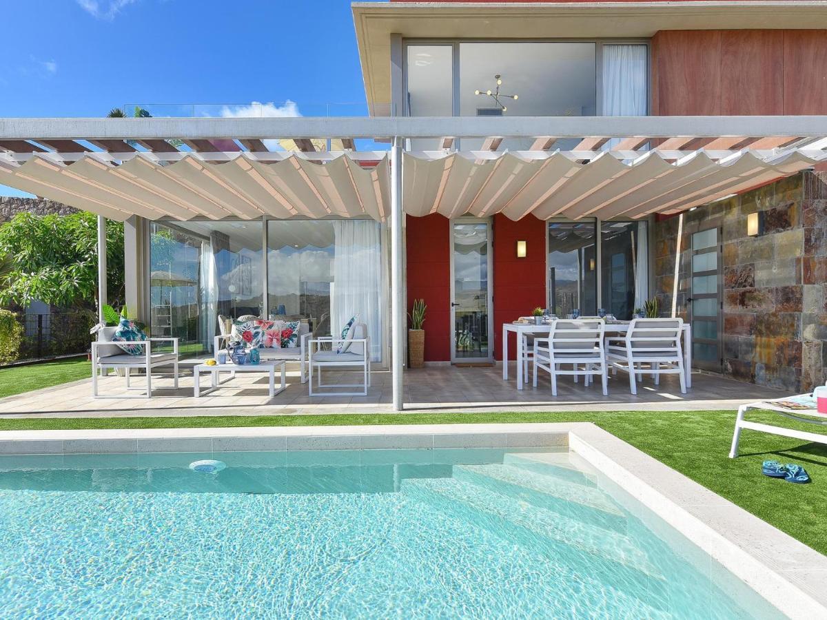 Los Dragos Salobre Golf Villas 3 By Villagrancanaria มาสปาโลมาส ภายนอก รูปภาพ