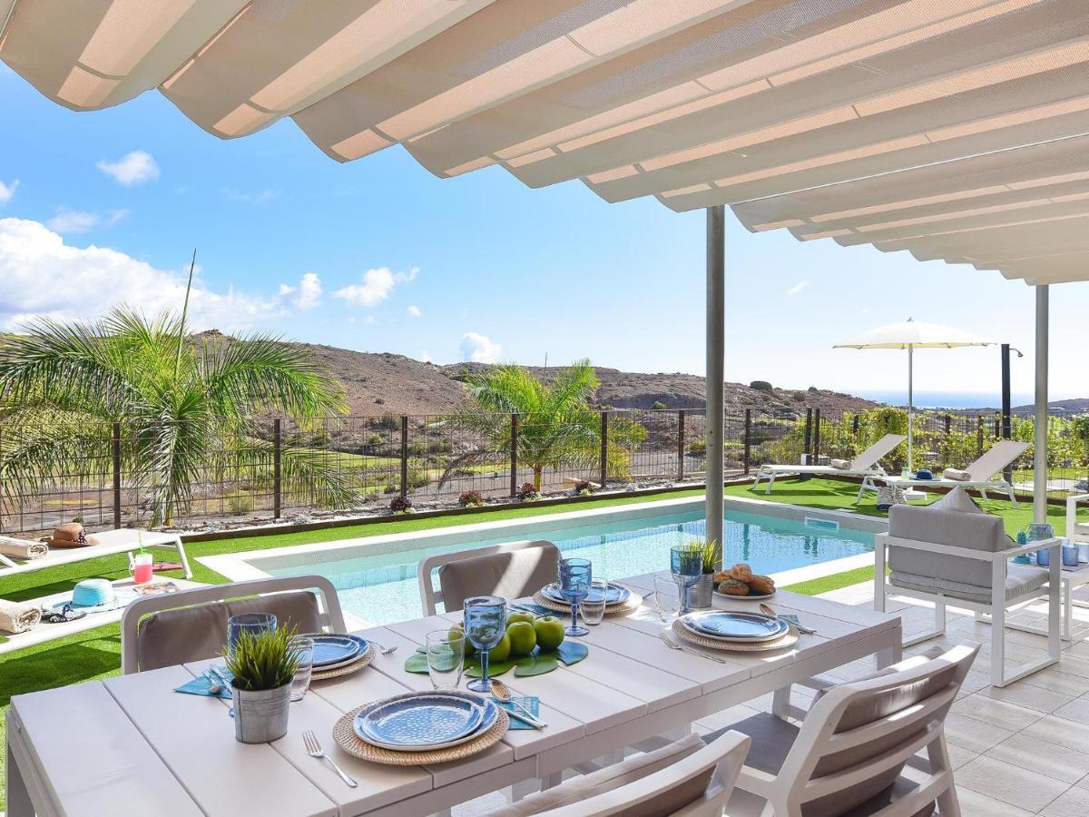 Los Dragos Salobre Golf Villas 3 By Villagrancanaria มาสปาโลมาส ภายนอก รูปภาพ